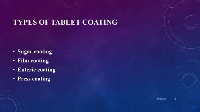 Tablet coating | PPT