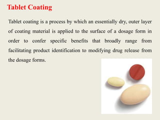 Tablet coating1 | PPTX