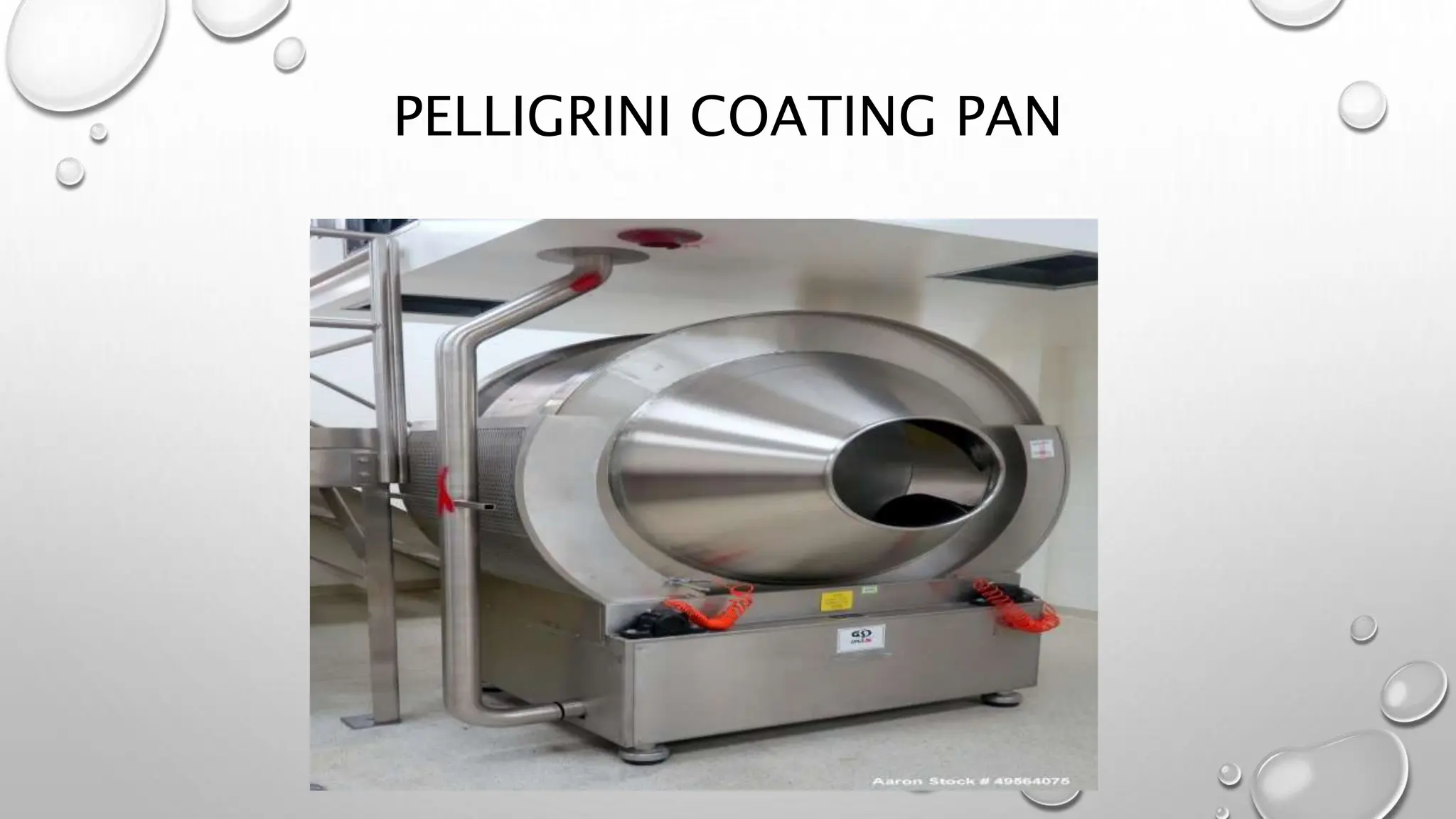 PELLIGRINI COATING PAN
 