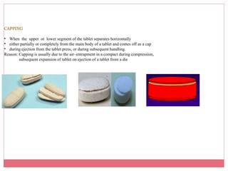 Tablet compression & Defects, granulation | PPTX