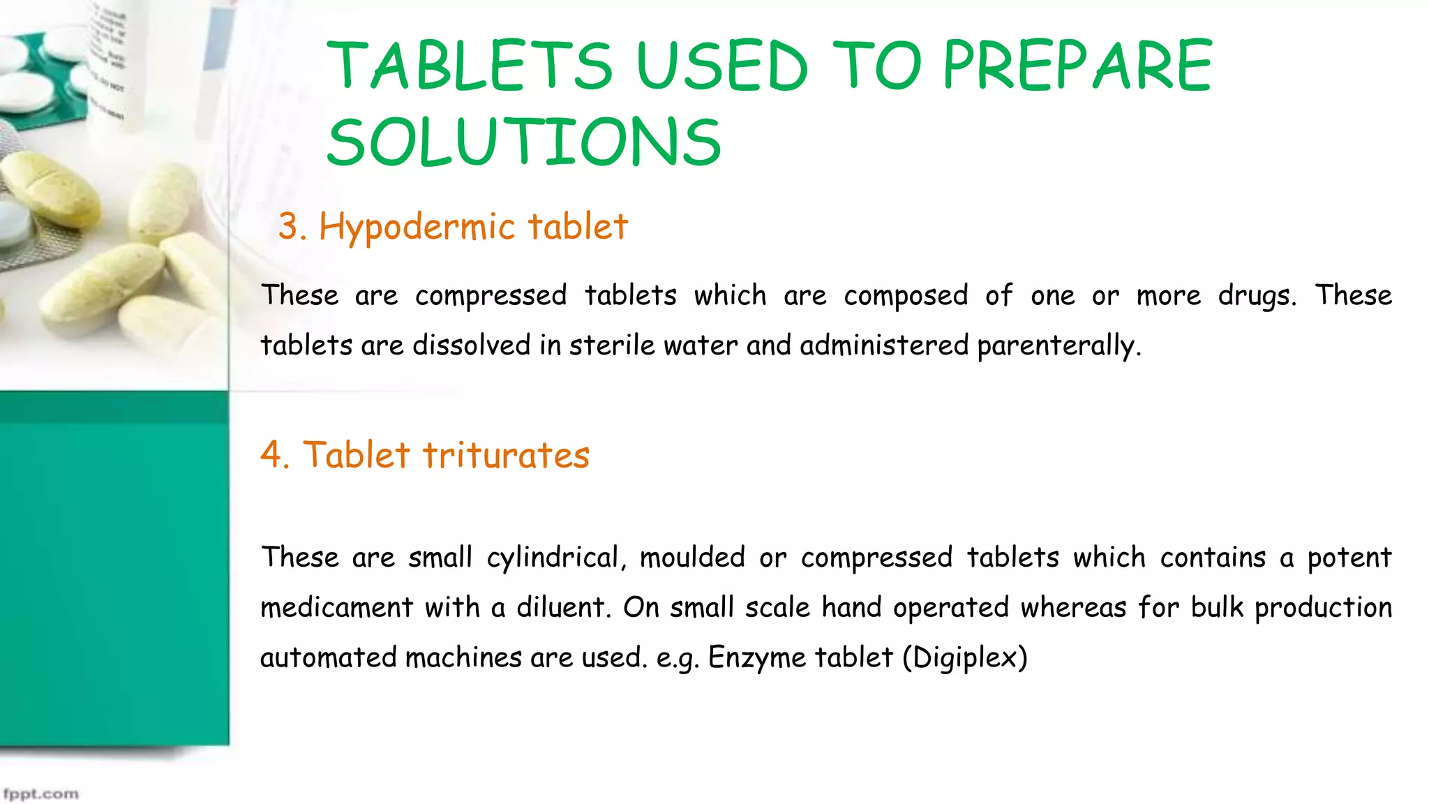 Tablet dosage form | PPTX