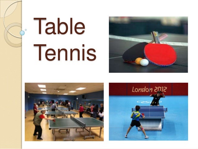 presentation about table tennis