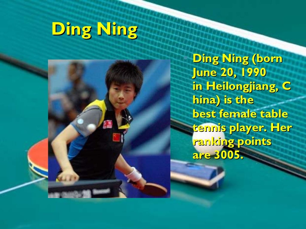 Table Tennis All history from A to Z