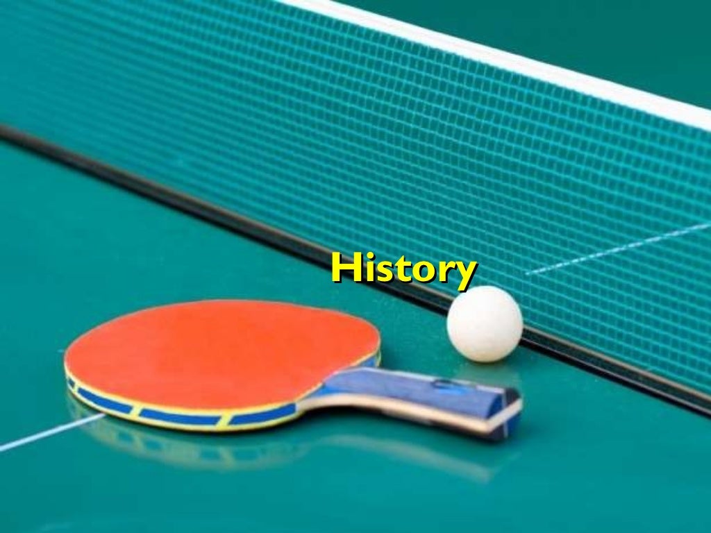 Table Tennis All history from A to Z
