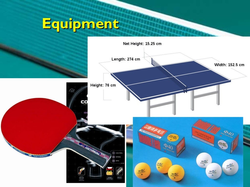 Table Tennis All history from A to Z