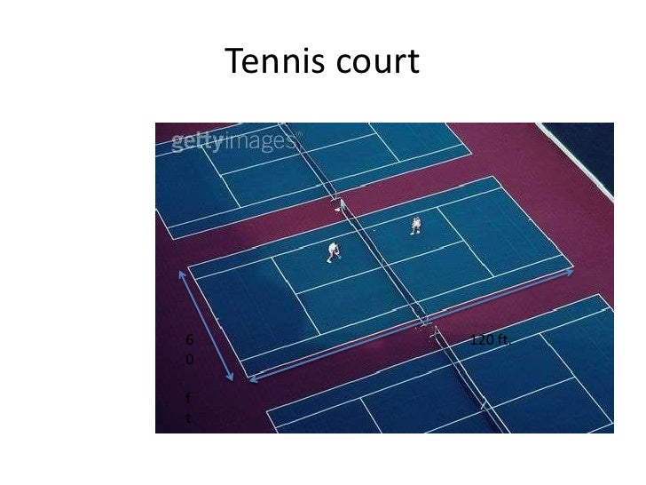 Table tennis vs tennis courts
