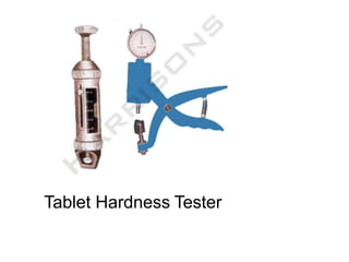 Tablet Hardness Tester
 