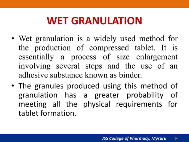 Tablet manufacturing process | PPTX | Pharmaceutical Industry | Industries