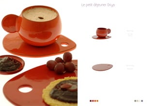 Le petit déjeuner Driya




                           Tasse Driya

                             H5,5 D8
                             H8 D12




                          Planche Driya

                           30X25X0,5




        1                                 3
 