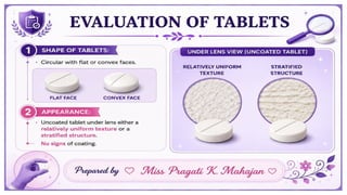 Tablet part-2.Industrial Pharmacy, Pharmaceutics