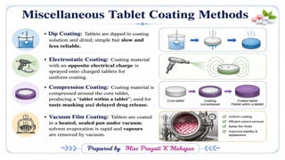 Tablet part-2.Industrial Pharmacy, Pharmaceutics