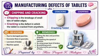 Tablet part-2.Industrial Pharmacy, Pharmaceutics