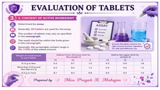 Tablet part-2.Industrial Pharmacy, Pharmaceutics