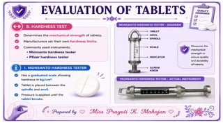 Tablet part-2.Industrial Pharmacy, Pharmaceutics