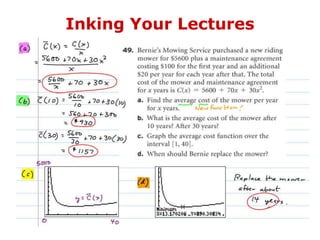 Inking Your Lectures