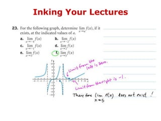 Inking Your Lectures