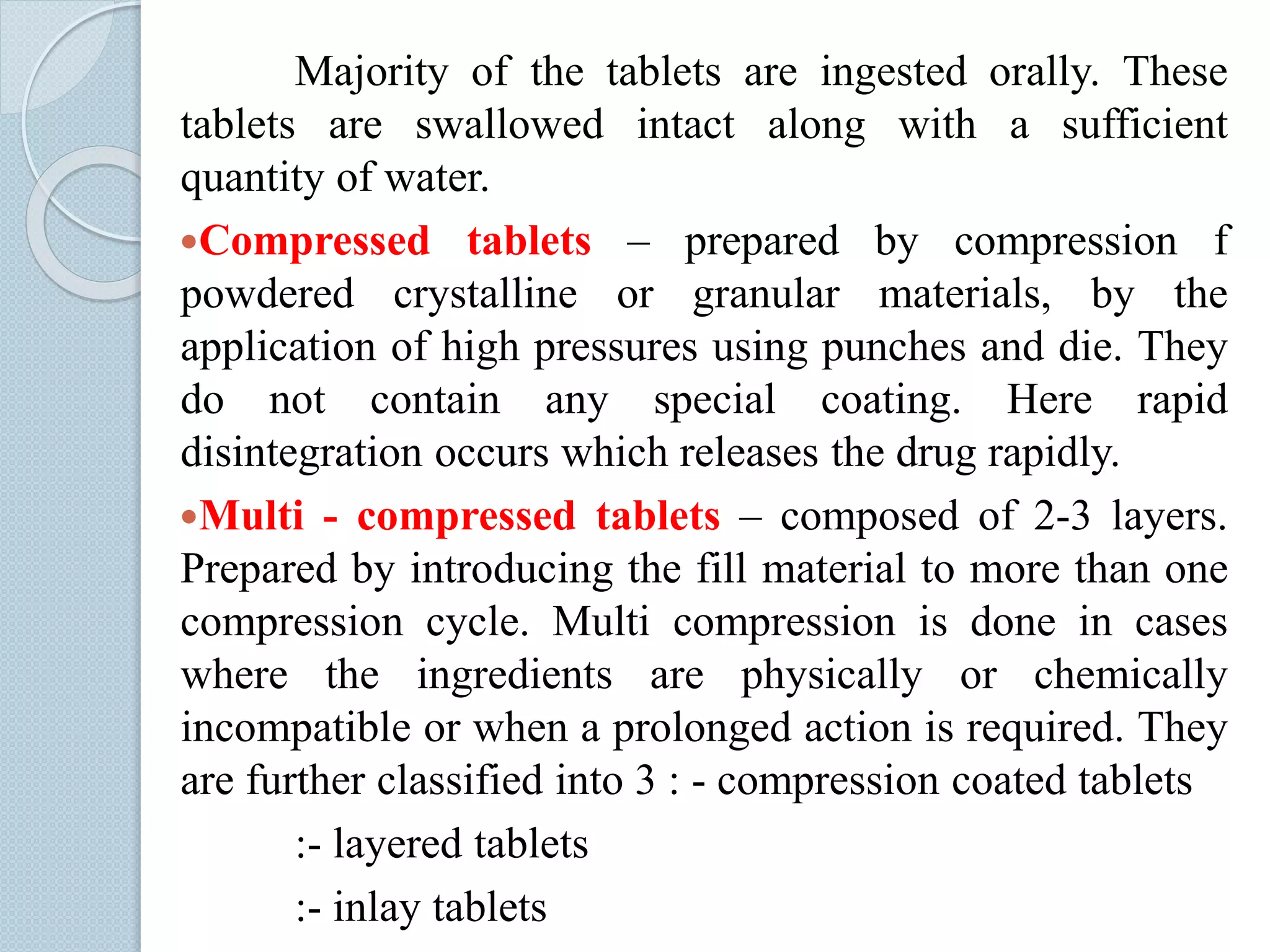 Tablets | PPTX