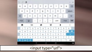 <input type="url">
 