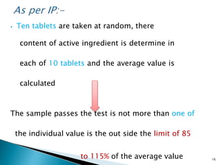 Tabletsevalutiong 161112174816 | PPTX