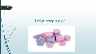 Tablet compression
57
 