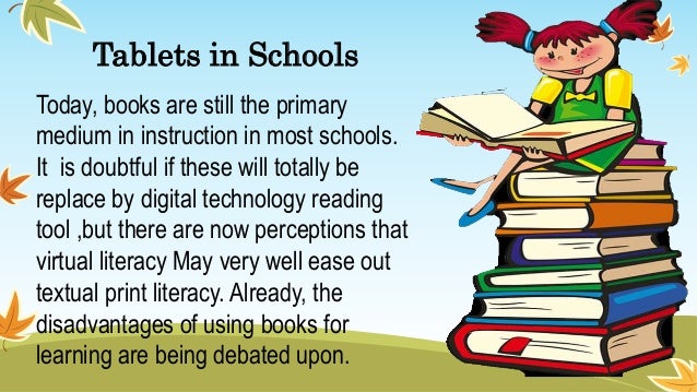 Lesson 18: Tablets for textbooks in Schools