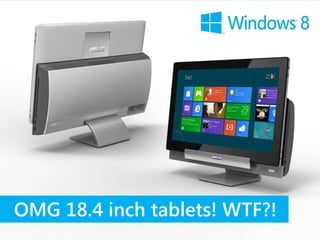 OMG 18.4 inch tablets! WTF?!
 