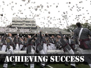 achieving success
 