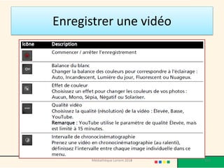 Enregistrer une vidéo 
Médiathèque Lorient 2013 117 2014 
 