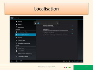 Localisation 
188 
Médiathèque Lorient 2014  
