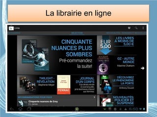 La librairie en ligne
G.VM - 2015
 