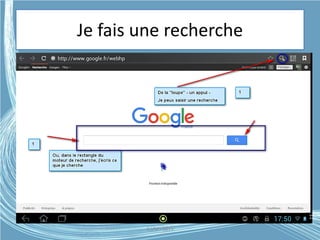 Je fais une recherche
G.VM - 2015
 