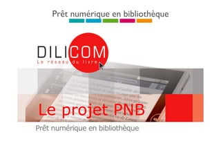 Prêt numérique en bibliothèque
 