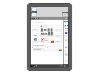 Tablet Thinking, All Hands, April 2011