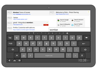 Tablet Thinking, All Hands, April 2011