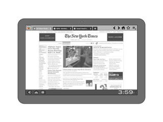 Tablet Thinking, All Hands, April 2011