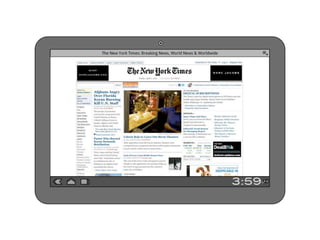 Tablet Thinking, All Hands, April 2011