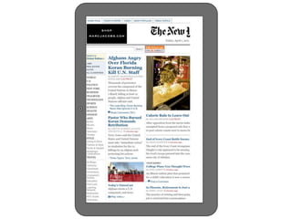 Tablet Thinking, All Hands, April 2011