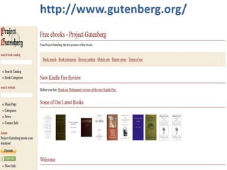 http://www.gutenberg.org/

 