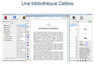 Une bibliothèque Calibre

 