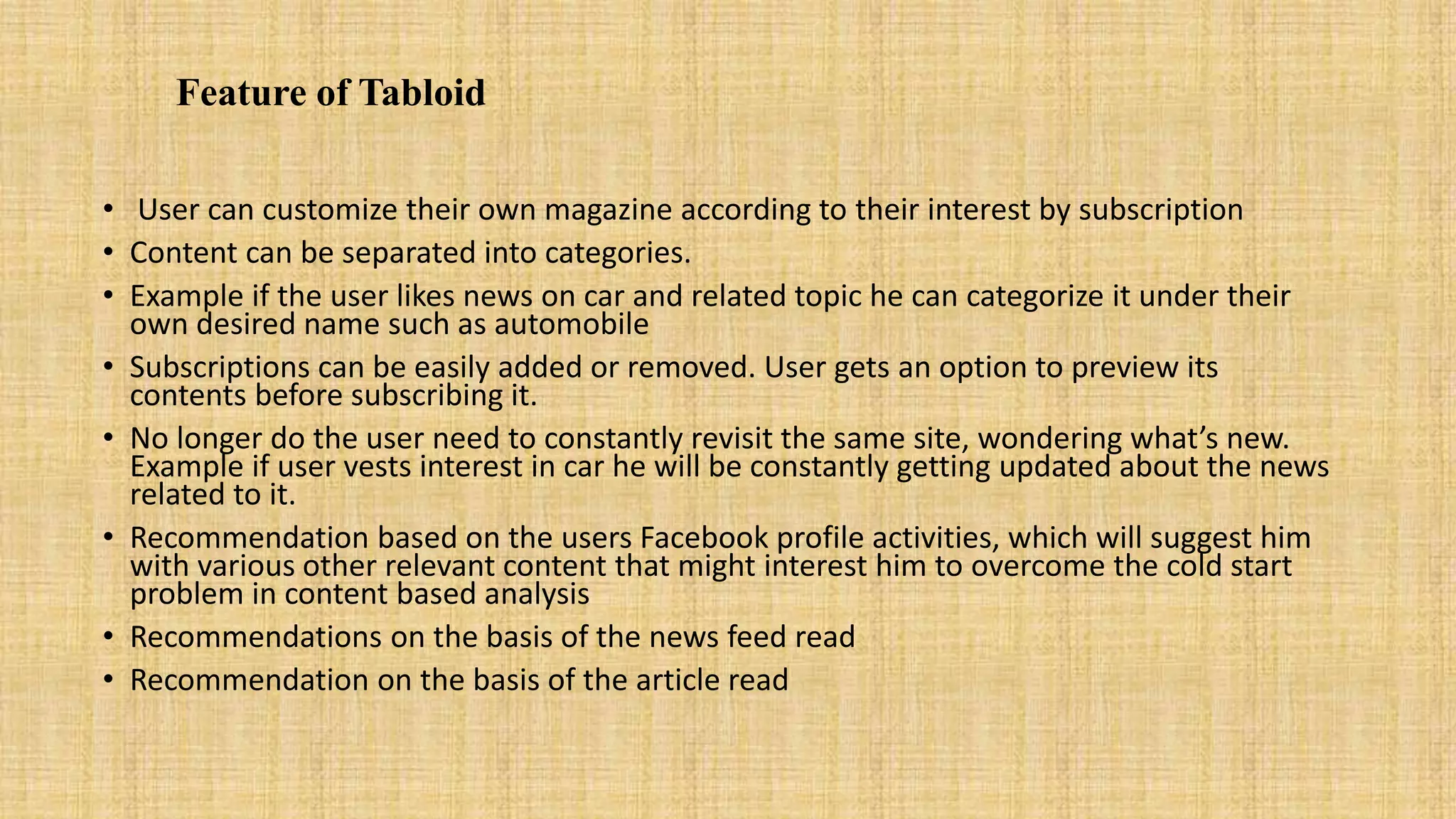 Tabloid | PPT