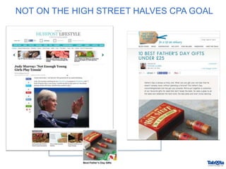 NOT ON THE HIGH STREET HALVES CPA GOAL
 