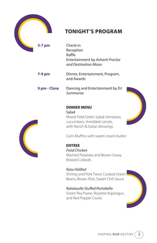 Tabor 100 18th Annual Captains of Industry Gala Program | PDF