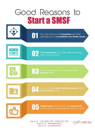Good Reasons To Start A SMSF