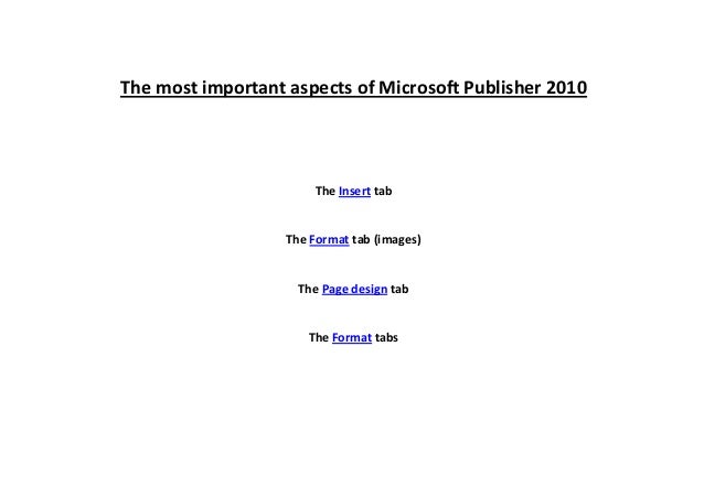 publiser tabs format tabs