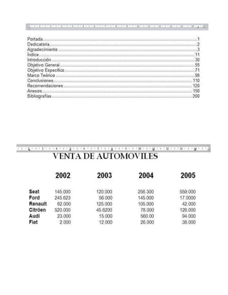 Tabulaciones en word 2010