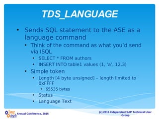 Tabular Data Stream: The Binding Between Client and SAP ASE | PDF
