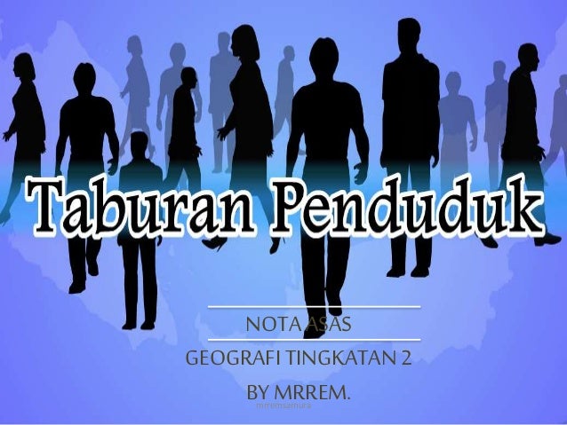 Geografi Tingkatan 2 Taburan penduduk