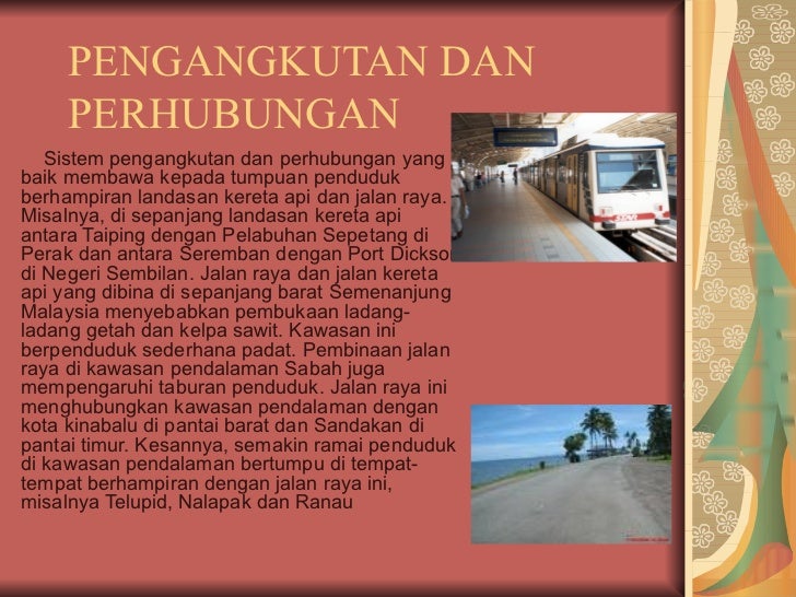 Taburan Penduduk di Malaysia