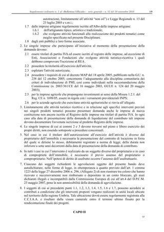 Supplemento ordinario n. 1 al «Bollettino Ufficiale» - serie generale - n. 52 del 10 novembre 2010        19

            ...