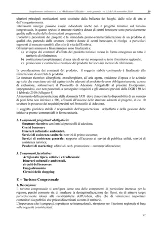 Supplemento ordinario n. 1 al «Bollettino Ufficiale» - serie generale - n. 52 del 10 novembre 2010        29

ulteriori pr...